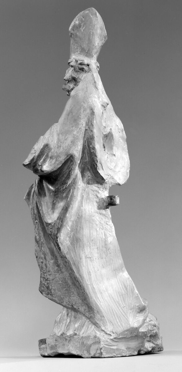 Bishop Saint, Terracotta, Central Italian