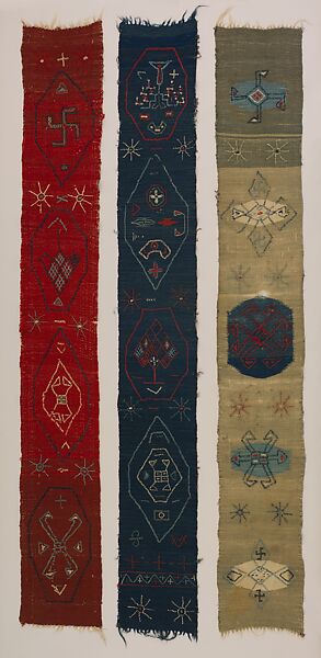 Sabatos weavings, Wendell Volk (1884–1953), wool, woven, American