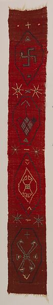 Sabatos weaving, Wendell Volk (1884–1953), wool, woven, American 