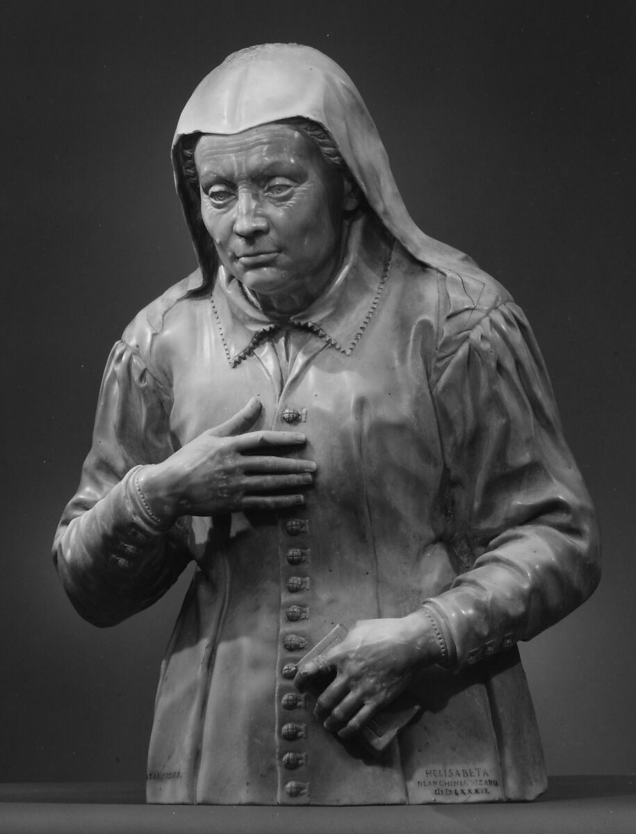 Elisabetta Bianchini Vizzani, Lazzaro Casario (Italian, died before 1593), Marble, Italian, Bologna