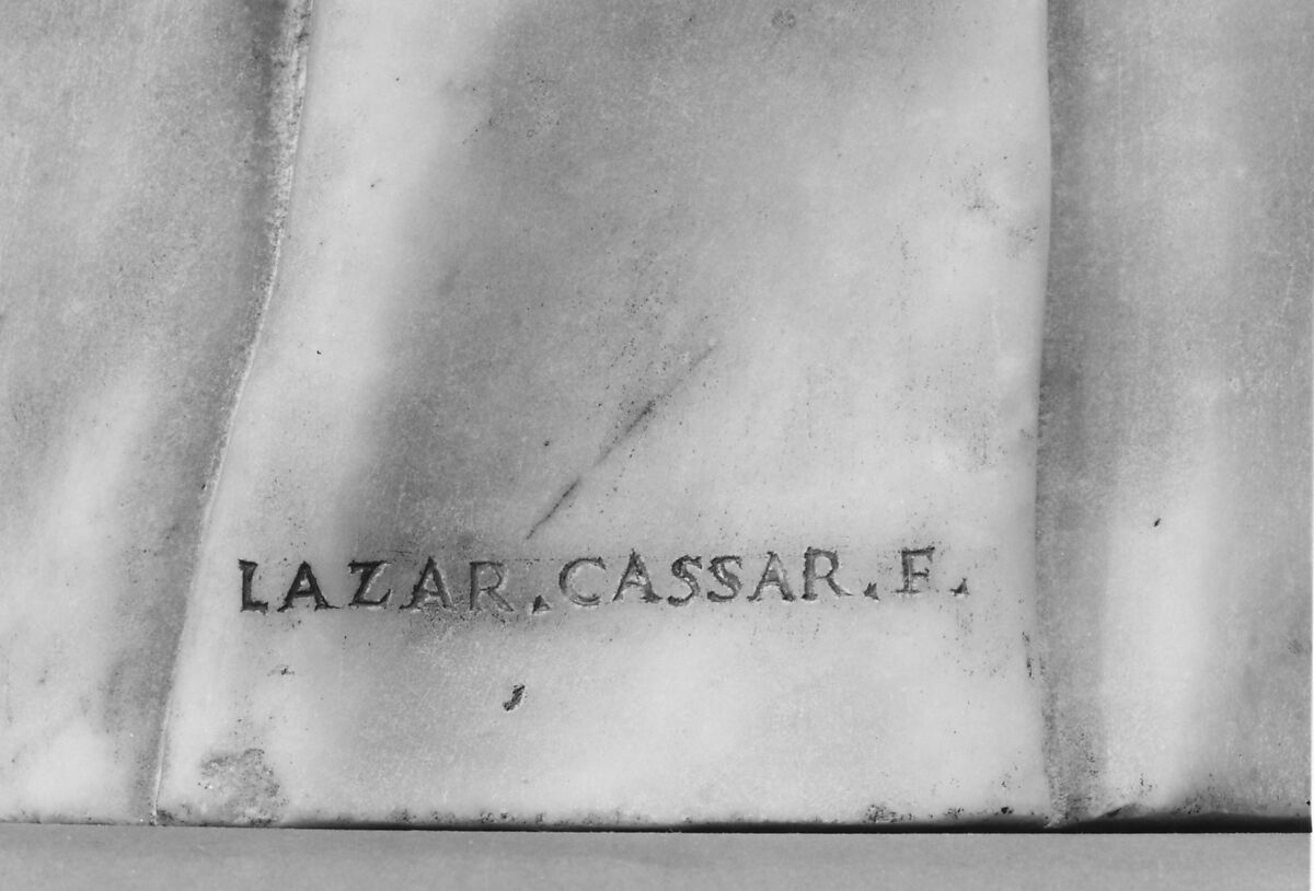 Elisabetta Bianchini Vizzani, Lazzaro Casario (Italian, died before 1593), Marble, Italian, Bologna