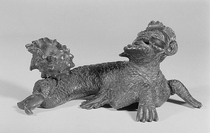 Dragon, After a composition by Severo Calzetta da Ravenna (Italian, active by 1496, died before 1543), Bronze, European 