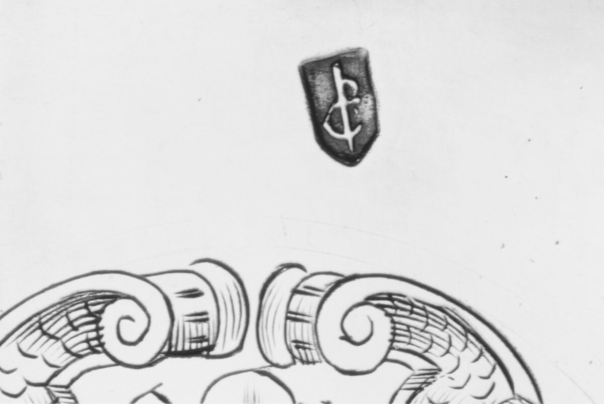 Pair of perfume bottles, John Bodington (British, active 1688–1727), Silver gilt, glass inside, British, London