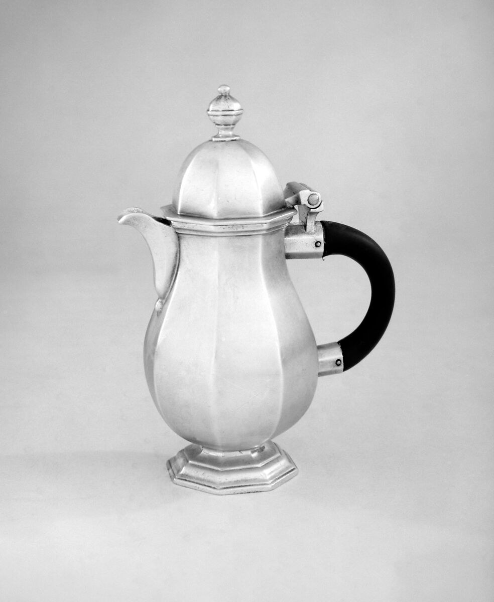 Milk jug, Simon Pantin I (British, ca. 1672–1728), Silver, British, London