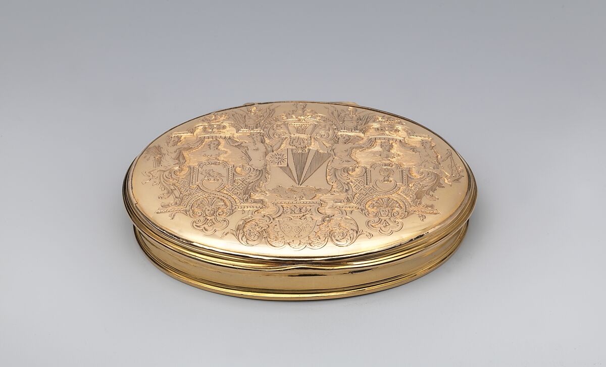 Snuffbox, Gold, British