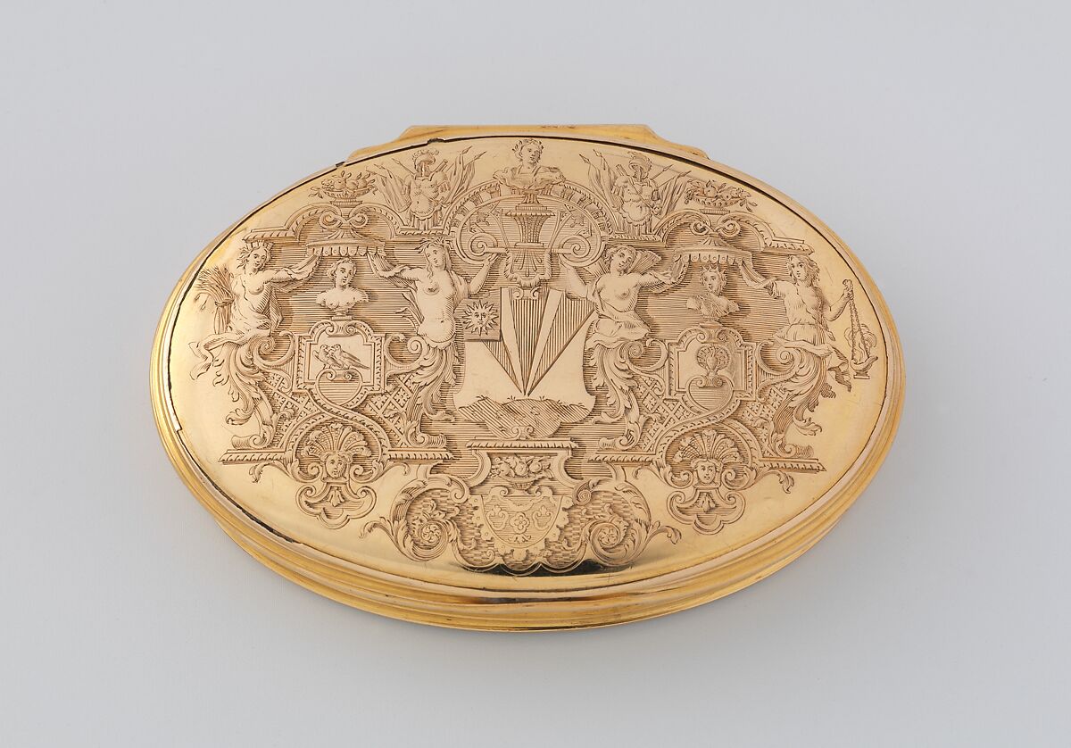 Snuffbox, Gold, British
