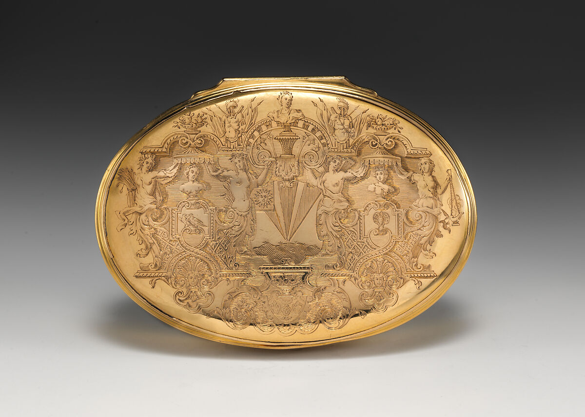 Snuffbox, Gold, British 