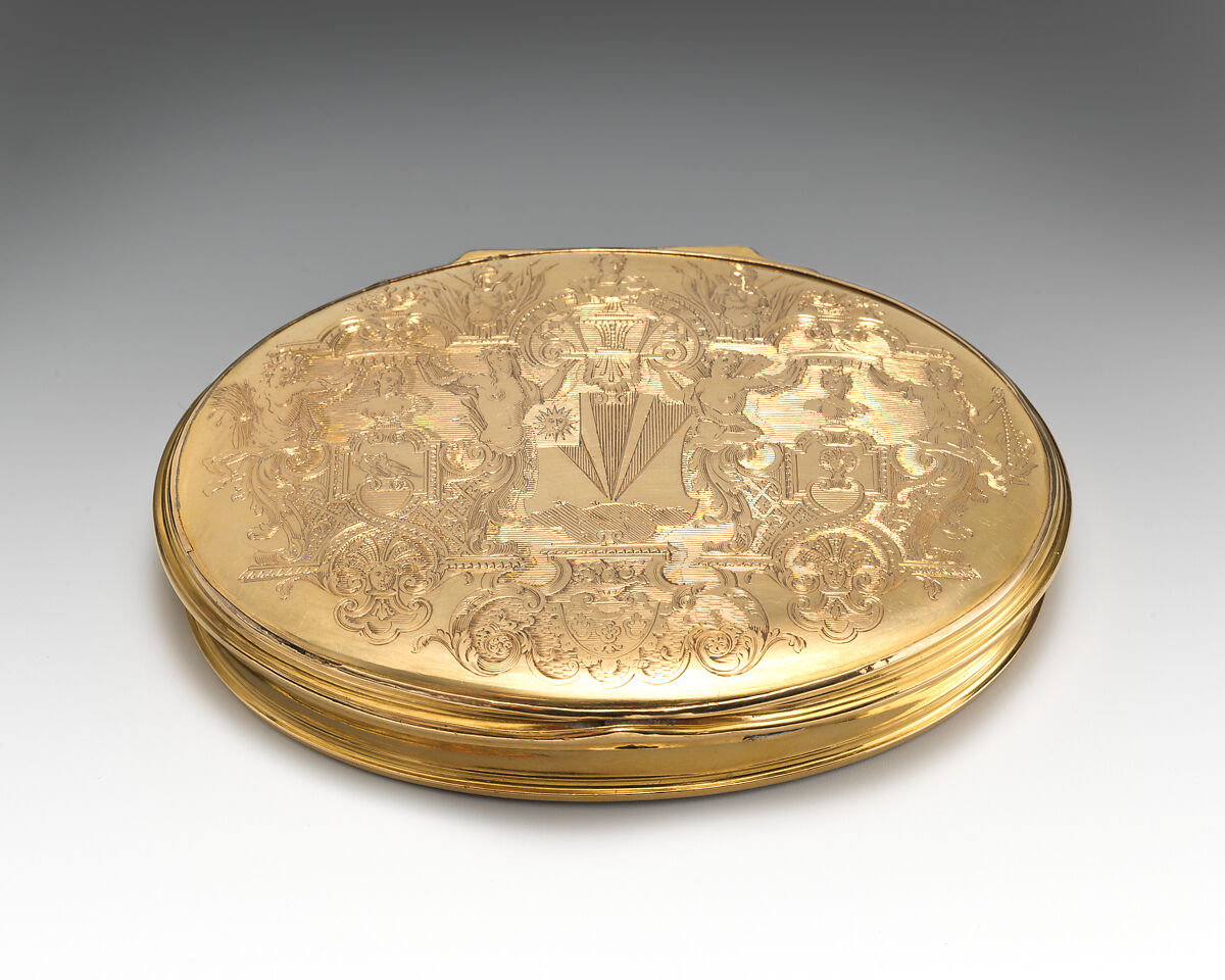 Snuffbox, Gold, British