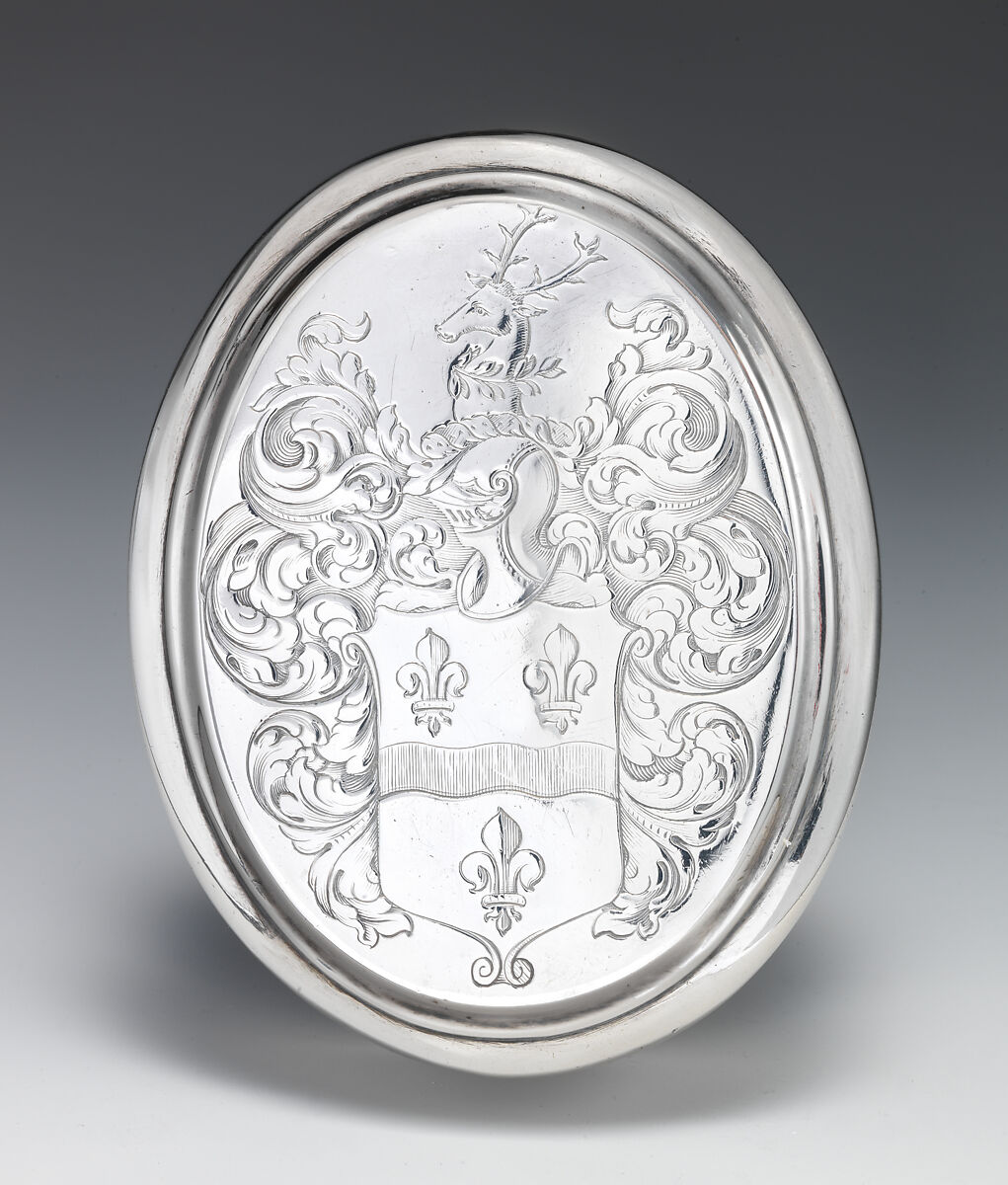 Tobacco box, Nathaniel Lock (active 1687–1715, died 1749), Silver, British, London