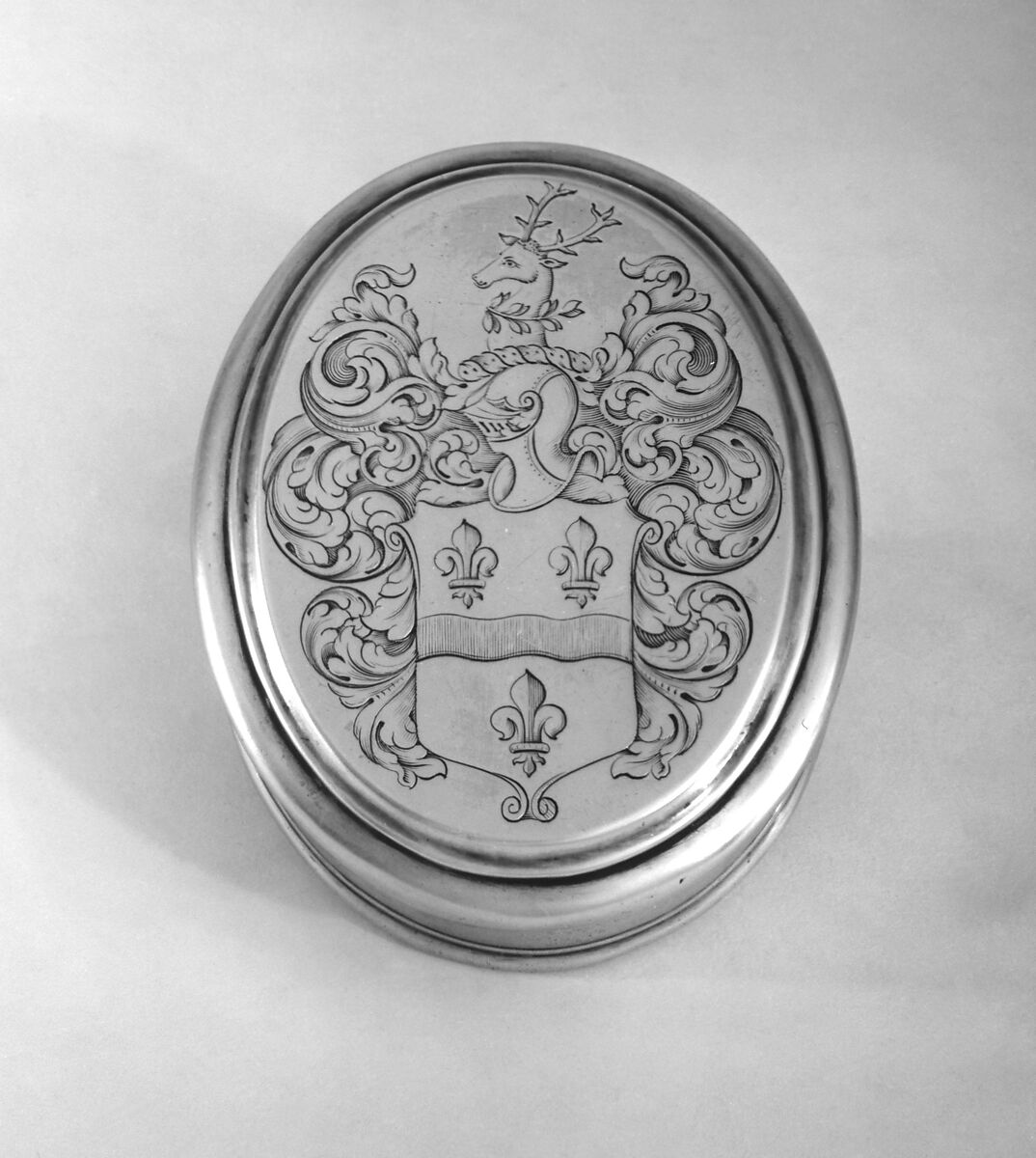 Tobacco box, Nathaniel Lock (active 1687–1715, died 1749), Silver, British, London