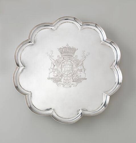 Decafoil salver