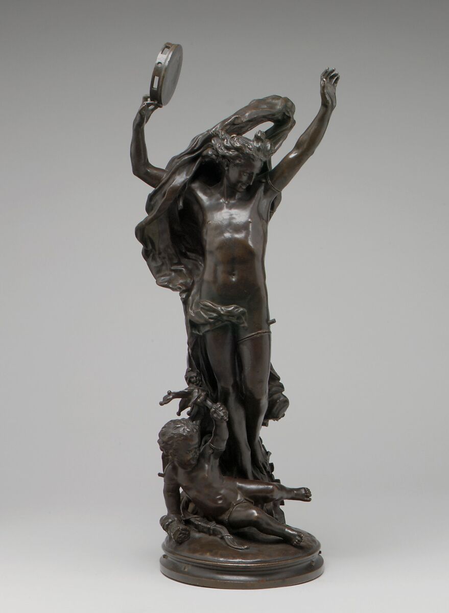 Genius of the Dance, Jean-Baptiste Carpeaux (French, Valenciennes 1827–1875 Courbevoie), Bronze, French, Paris 