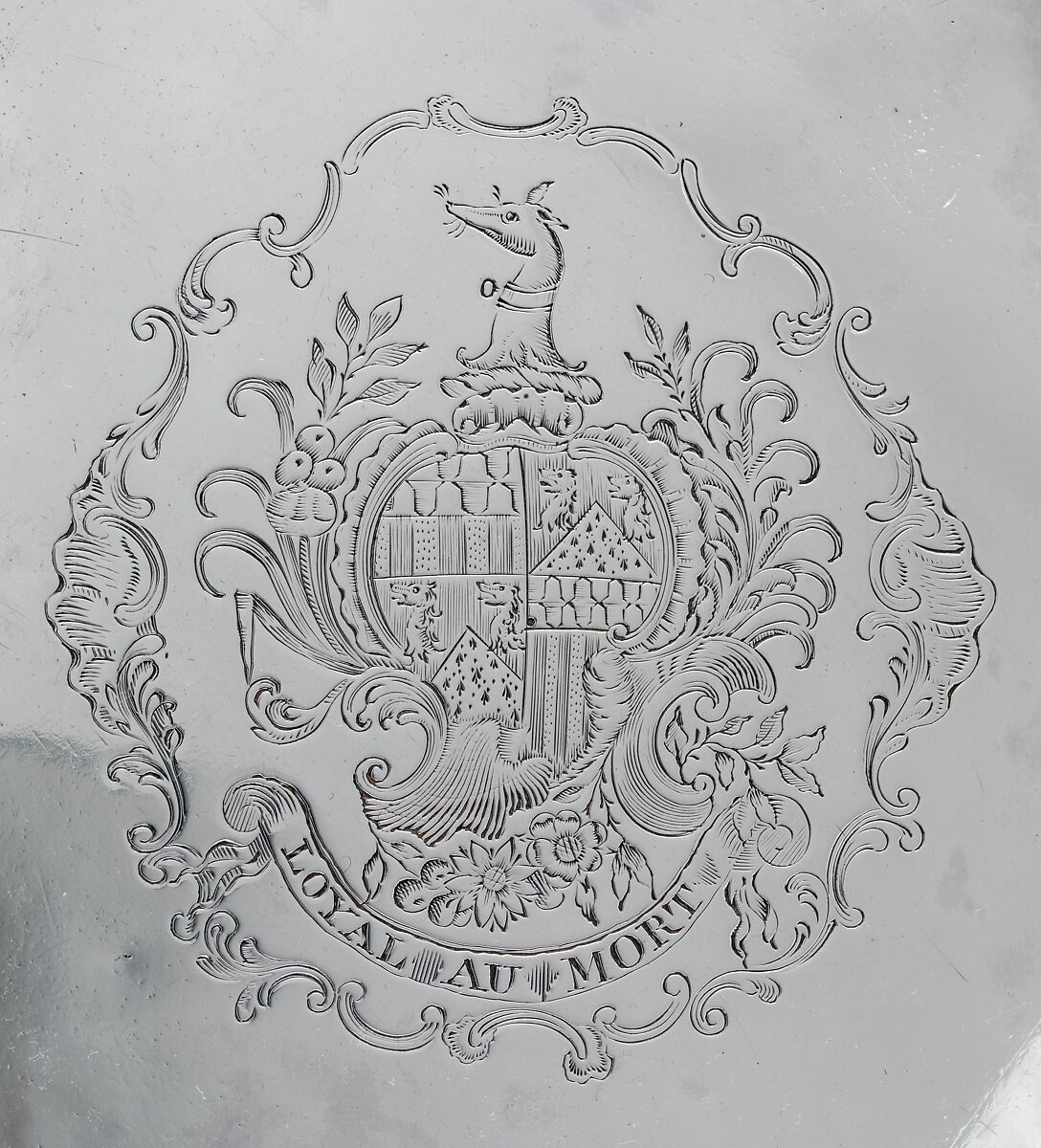 Salver, Nathaniel Hurd (American, Boston, Massachusetts 1729/30–1777 Boston, Massachusetts), Silver, American