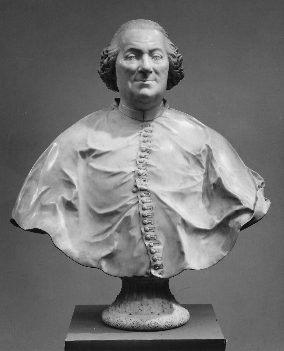Cardinal Giuseppe Maria Feroni (1699–1767), André Jean Lebrun (French, active Rome and Poland, 1737–1811), Marble, French, carved in Rome 