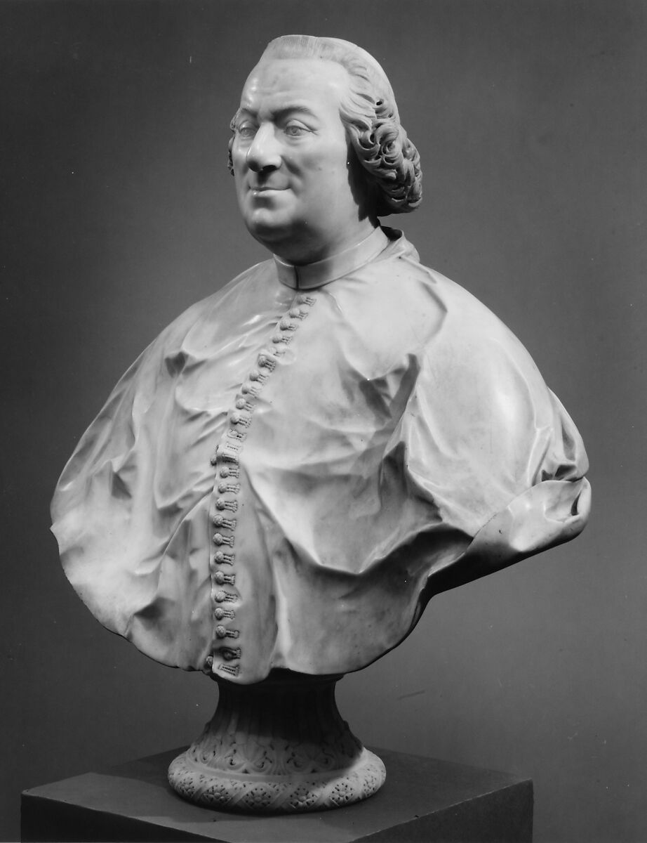 Cardinal Giuseppe Maria Feroni (1699–1767), André Jean Lebrun (French, active Rome and Poland, 1737–1811), Marble, French, carved in Rome
