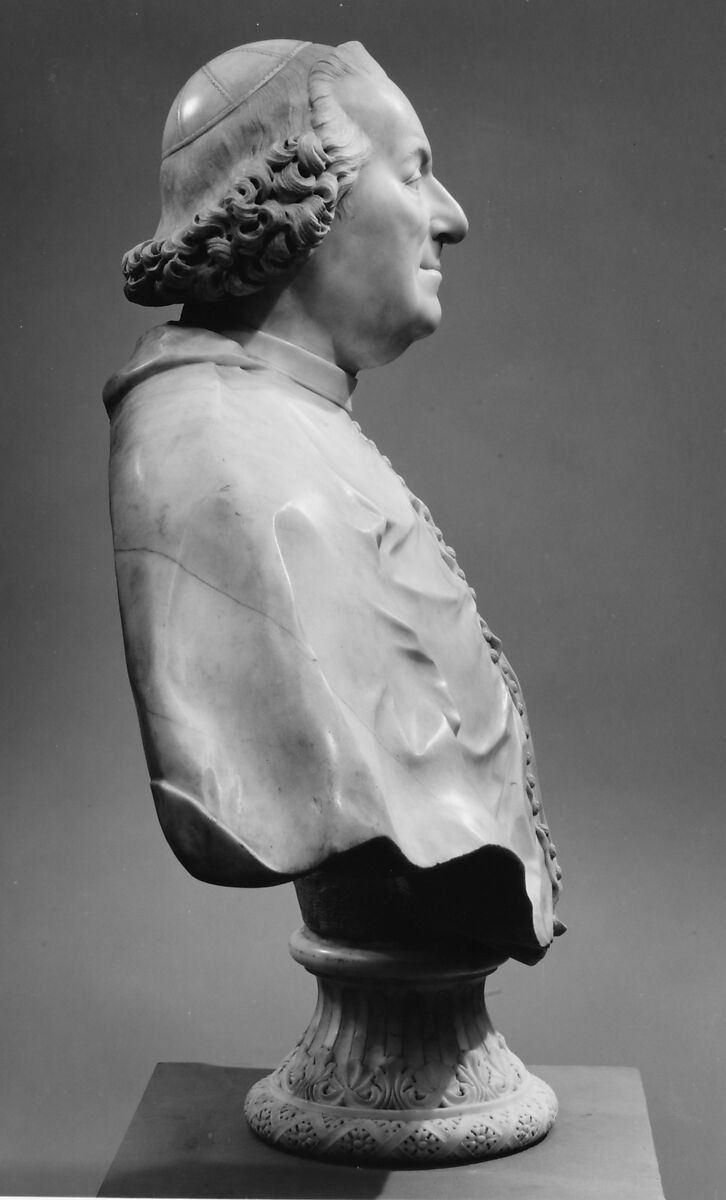 Cardinal Giuseppe Maria Feroni (1699–1767), André Jean Lebrun (French, active Rome and Poland, 1737–1811), Marble, French, carved in Rome