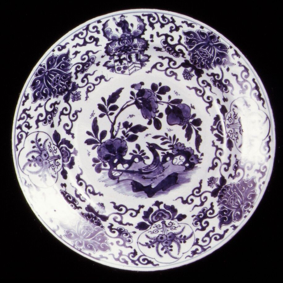 Dish, Porcelain, Chinese, for Dutch market