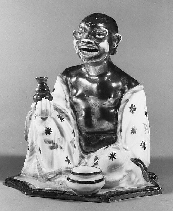 Buddhist Divinity, Meissen Manufactory (German, 1710–present), Hard-paste porcelain, German, Meissen 