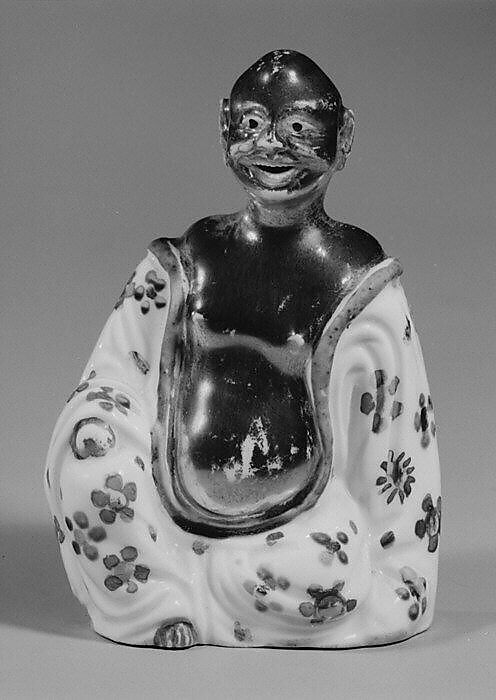 Buddhist Divinity, Meissen Manufactory (German, 1710–present), Hard-paste porcelain, German, Meissen 