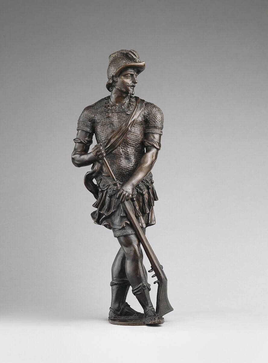 Warrior (Musketeer), Bronze, Italian, possibly Venice