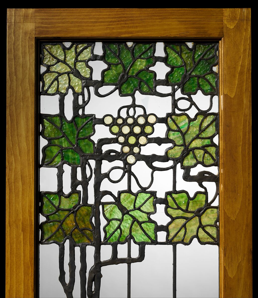 Stained glass window, John Scott Bradstreet (1845–1914), leaded glass, American