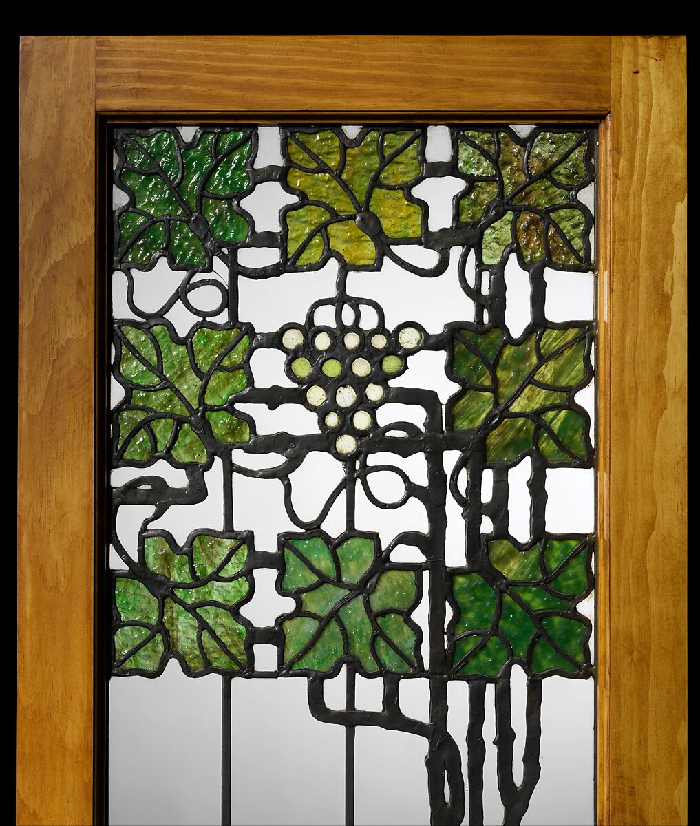 Stained glass window, John Scott Bradstreet (1845–1914), leaded glass, American