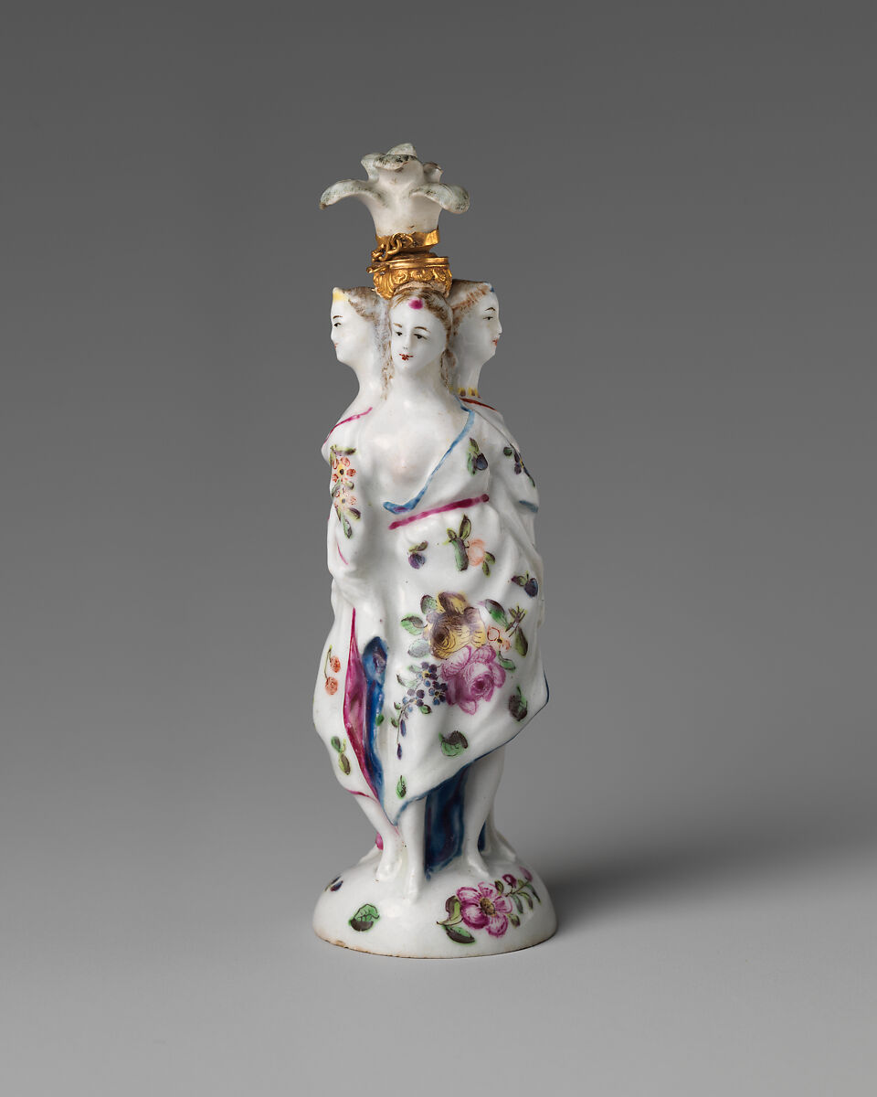 The Three Graces, Saint James&#39;s Factory (British, ca. 1748/49–1760), Soft-paste porcelain, British, London 