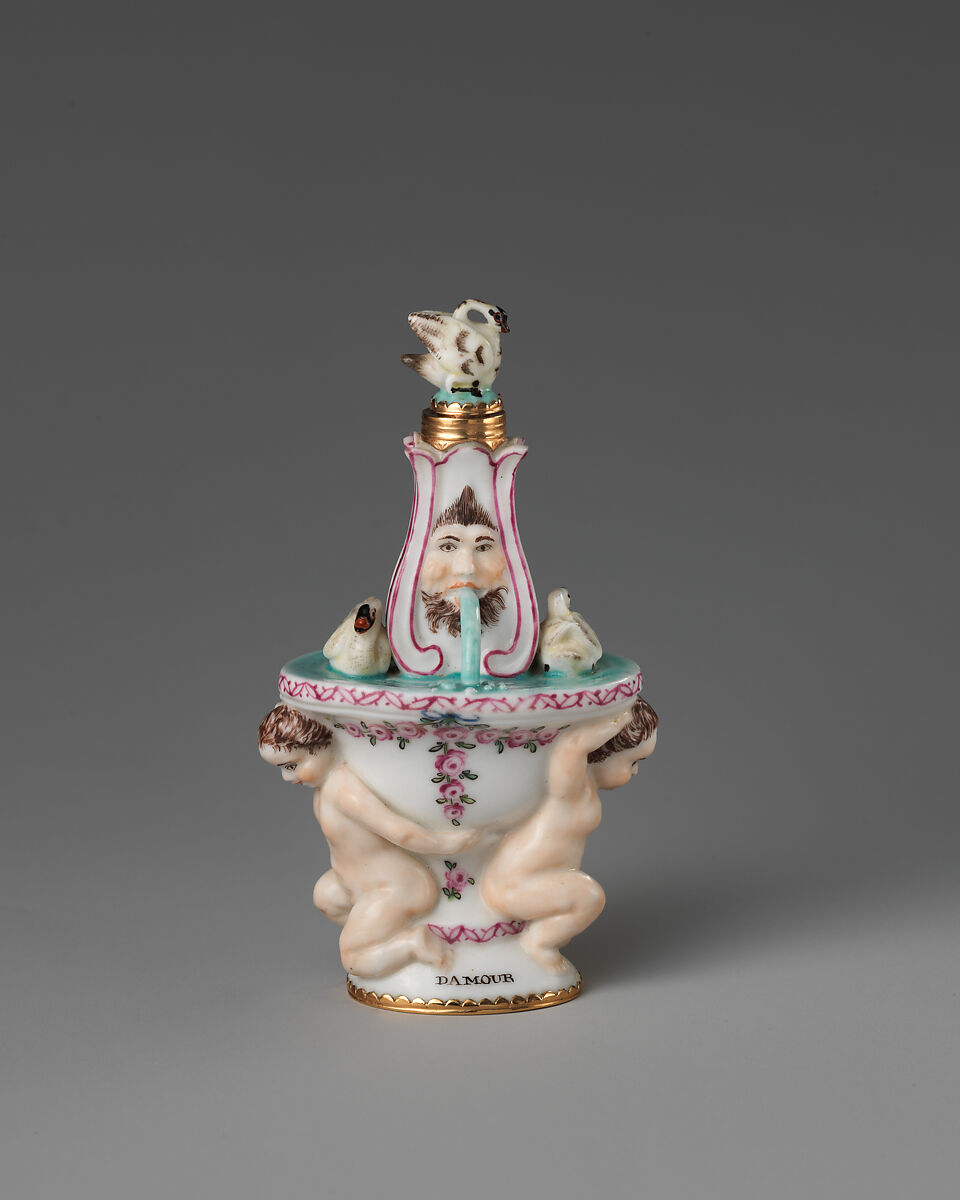 Scent bottle, Saint James's Factory (British, ca. 1748/49–1760), Soft-paste porcelain, British, London