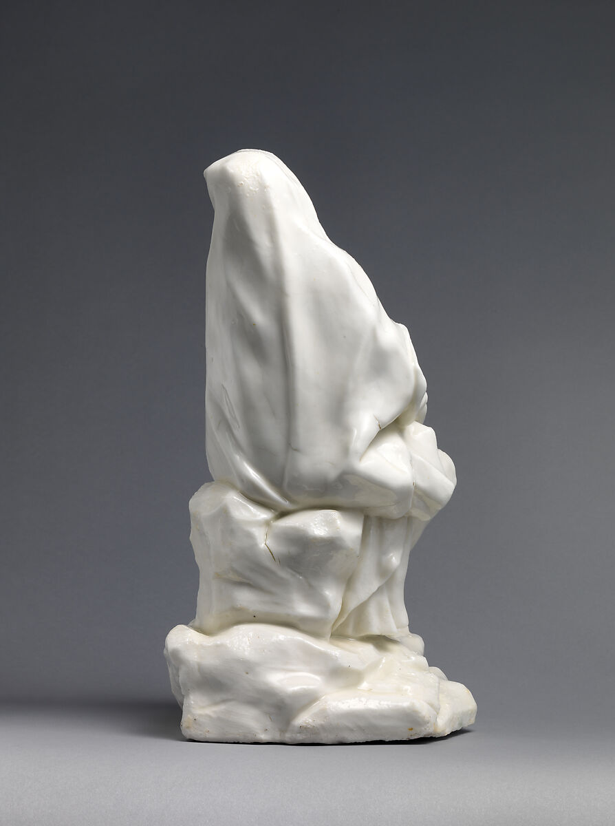 The Mourning Virgin, Capodimonte Porcelain Manufactory (Italian, 1740/43–1759), Soft-paste porcelain, Italian, Naples