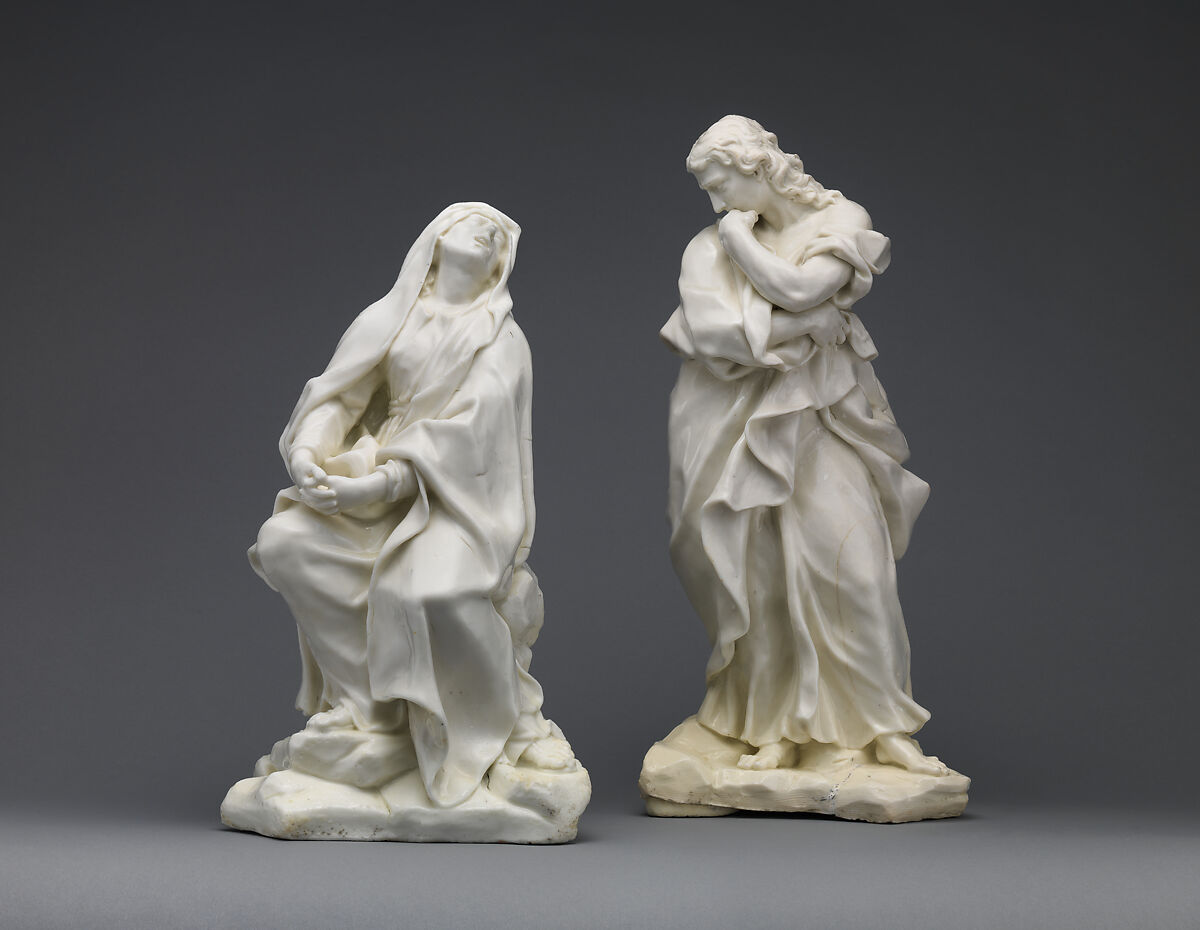 St. John the Evangelist, Capodimonte Porcelain Manufactory (Italian, 1740/43–1759), Soft-paste porcelain, Italian, Naples