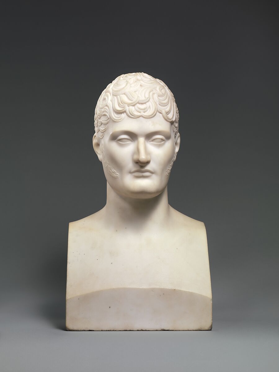 Jérôme Bonaparte (1784–1860), After an original by Baron François Joseph Bosio (French, 1768–1845), Carrara marble, French