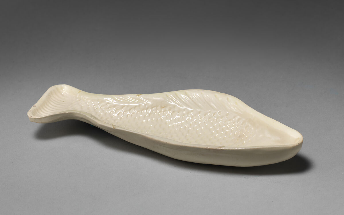 Pastry mold, Creamware, British, Leeds