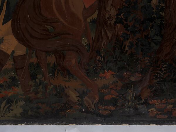 The Battle of Harlem Heights, 1776, Herter Looms, Oil paint on canvas, American