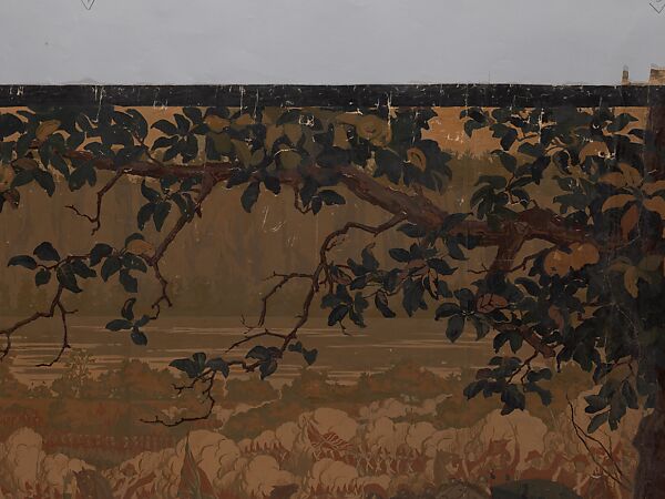 The Battle of Harlem Heights, 1776, Herter Looms, Oil paint on canvas, American