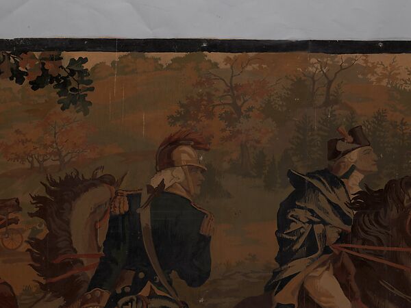 The Battle of Harlem Heights, 1776, Herter Looms, Oil paint on canvas, American