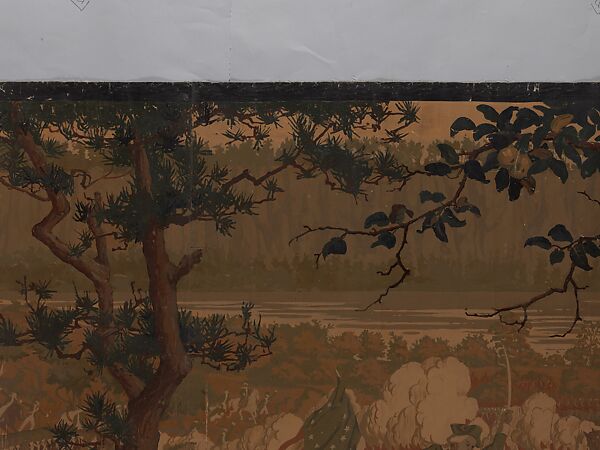 The Battle of Harlem Heights, 1776, Herter Looms, Oil paint on canvas, American