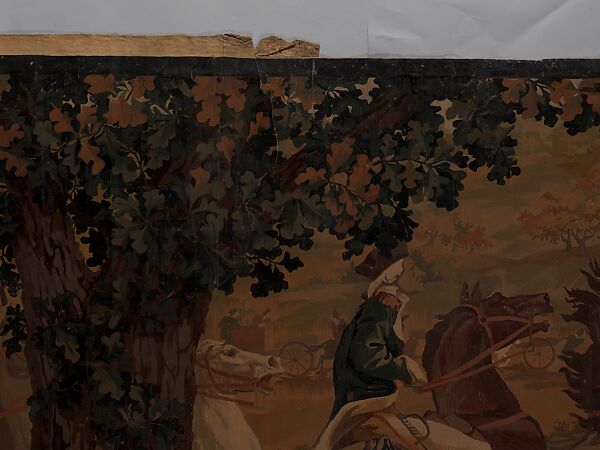 The Battle of Harlem Heights, 1776, Herter Looms, Oil paint on canvas, American