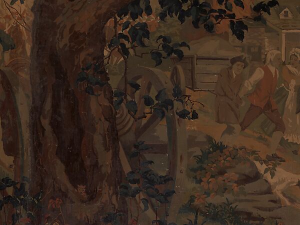 The Battle of Harlem Heights, 1776, Herter Looms, Oil paint on canvas, American