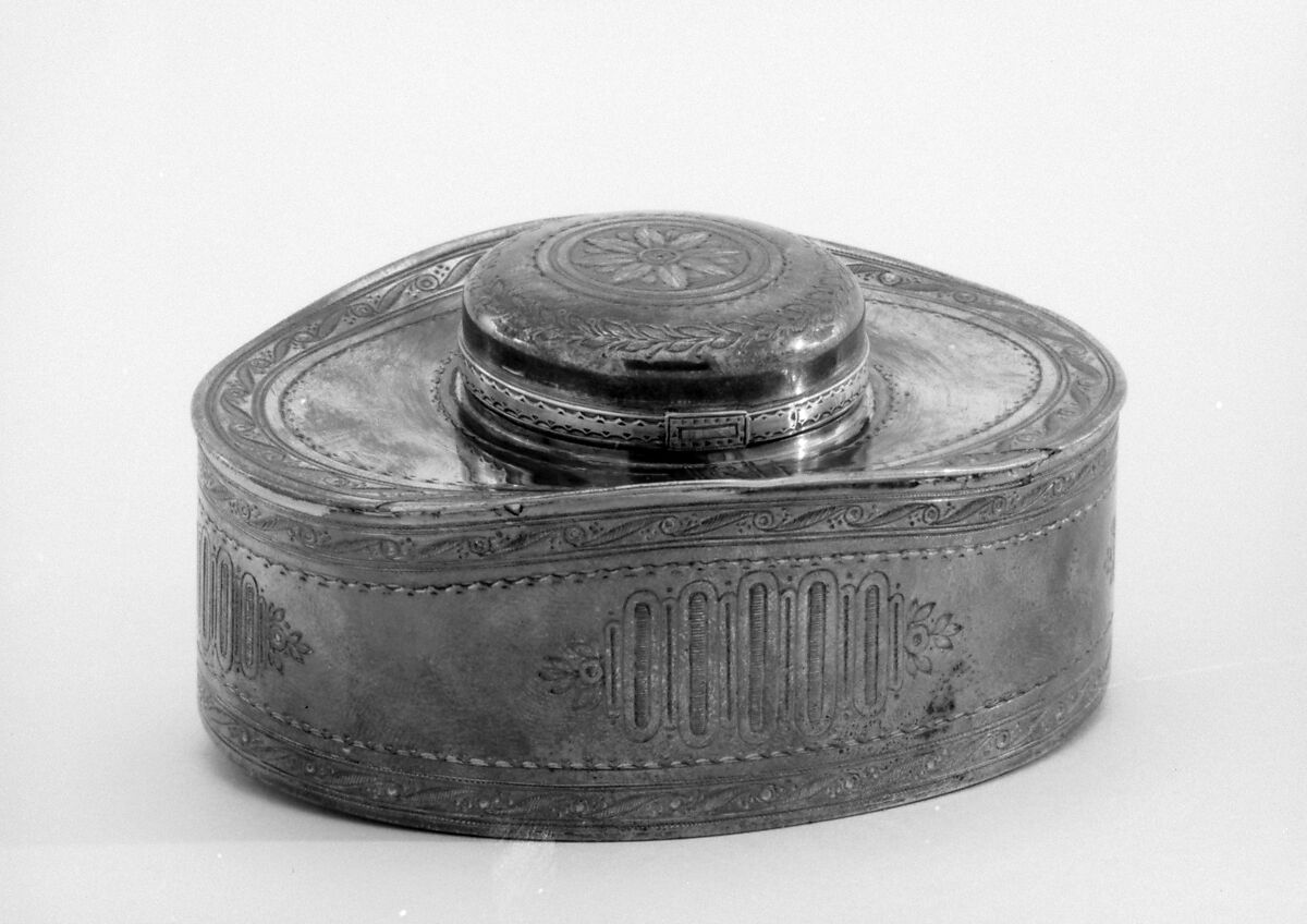 Snuffbox, Brass, copper, Dutch 