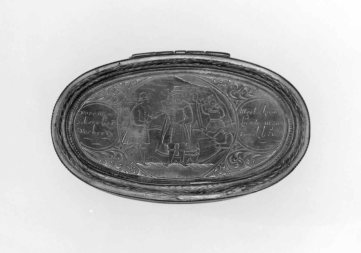 Tobacco box, Copper, Dutch