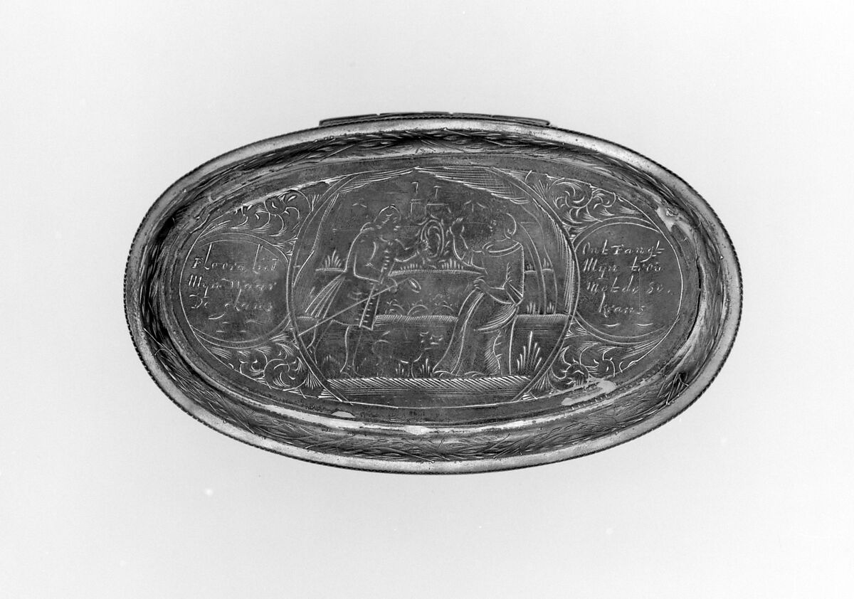 Tobacco box, Copper, Dutch