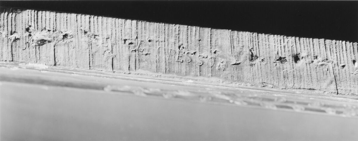 Armchair (bergère) (one of a pair), possibly by Louis I Cresson (French, 1706–1761), Carved and gilded beechwood, French, Paris