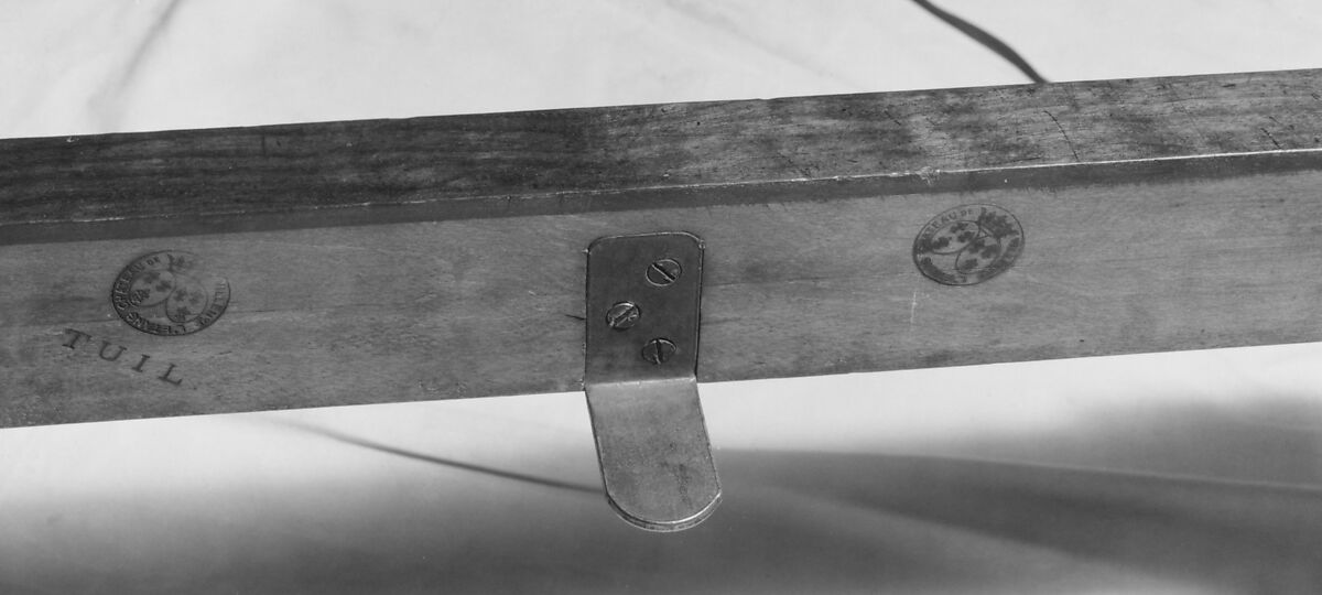 Daybed (lit de repos), François-Honoré-Georges Jacob-Desmalter (French, 1770–1841), Mahogany and mahogany veneered on beechwood; gilt bronze, bronze, lampas, French, Paris