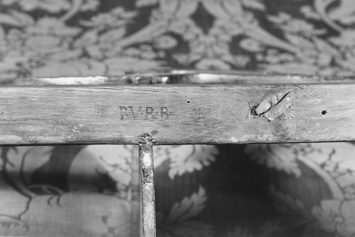 Pair of corner shelves, Bernard II van Risenburgh (ca. 1696–ca. 1767), Oak marquetried with tulipwood and kingwood, French, Paris