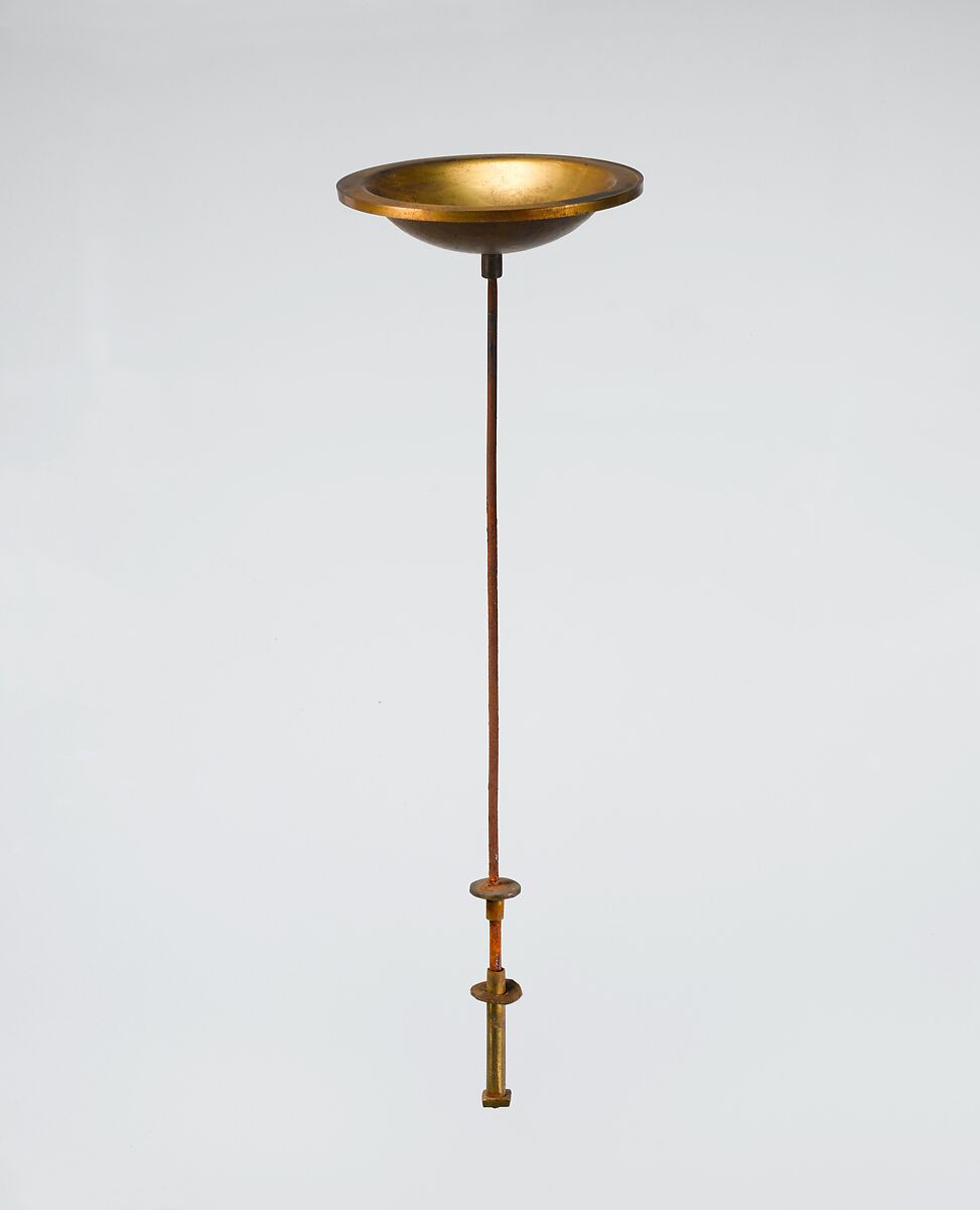 Vase (vase chinois) (one of a pair), Sèvres Manufactory (French, 1740–present), Hard-paste porcelain decorated in black enamel, platinum, two tones of gold; gilt metal; interior metal rod, French, Sèvres