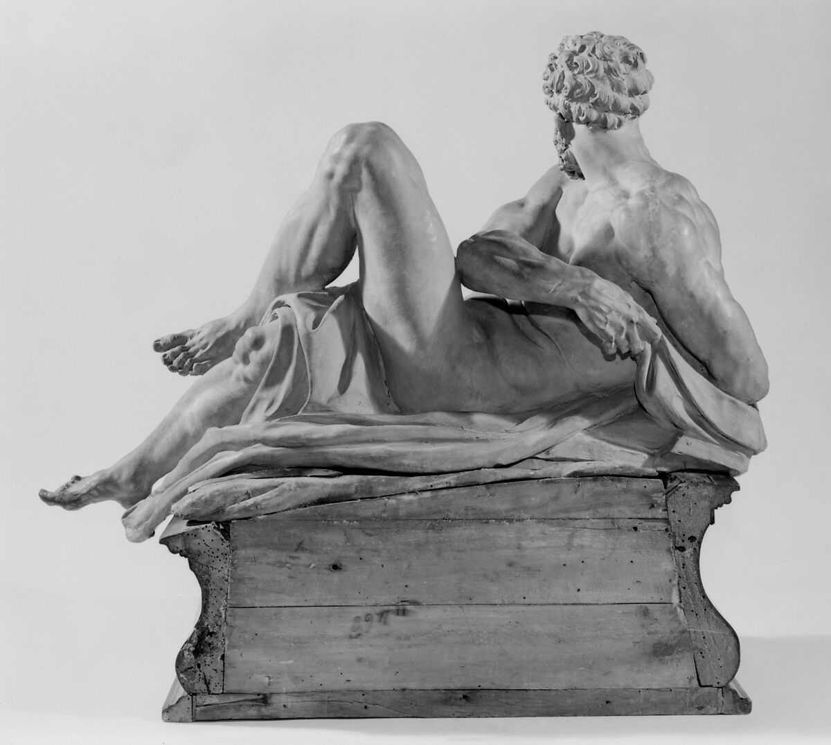 The Day (one of a pair), After an original by Michelangelo Buonarroti (Italian, Caprese 1475–1564 Rome), Terracotta, Italian