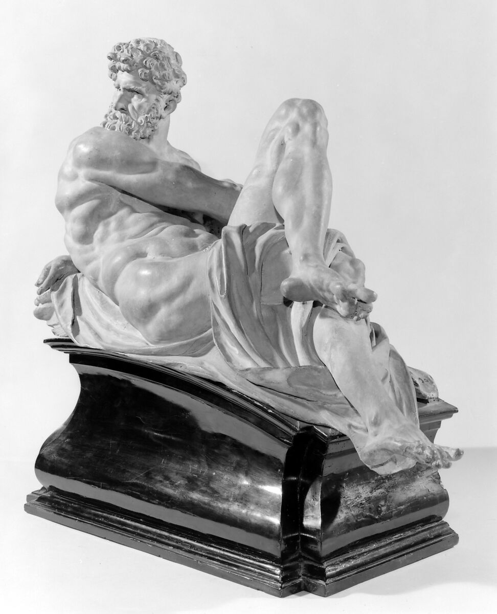 The Day (one of a pair), After an original by Michelangelo Buonarroti (Italian, Caprese 1475–1564 Rome), Terracotta, Italian