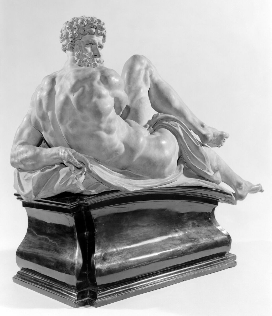 The Day (one of a pair), After an original by Michelangelo Buonarroti (Italian, Caprese 1475–1564 Rome), Terracotta, Italian