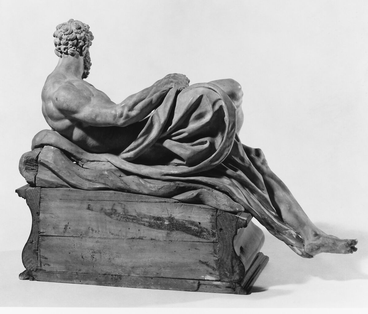 The Dusk (one of a pair), After an original by Michelangelo Buonarroti (Italian, Caprese 1475–1564 Rome), Terracotta, Italian