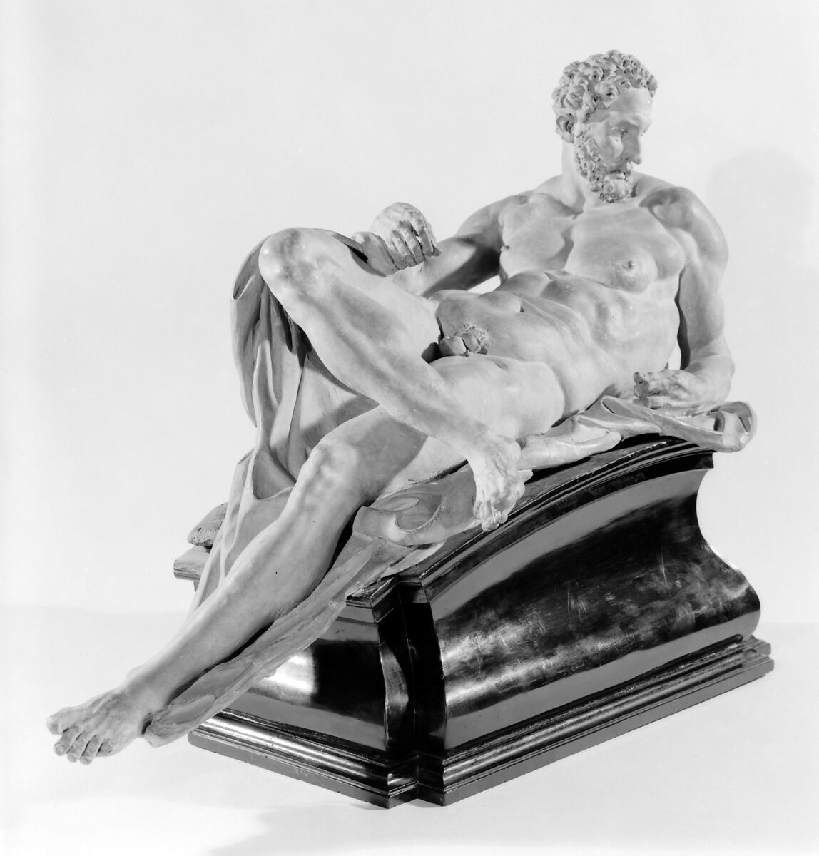 The Dusk (one of a pair), After an original by Michelangelo Buonarroti (Italian, Caprese 1475–1564 Rome), Terracotta, Italian